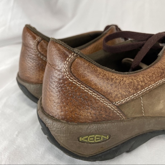 Keen Presidio Womens Comfort Hiking Shoe Leather - Picture 6 of 8